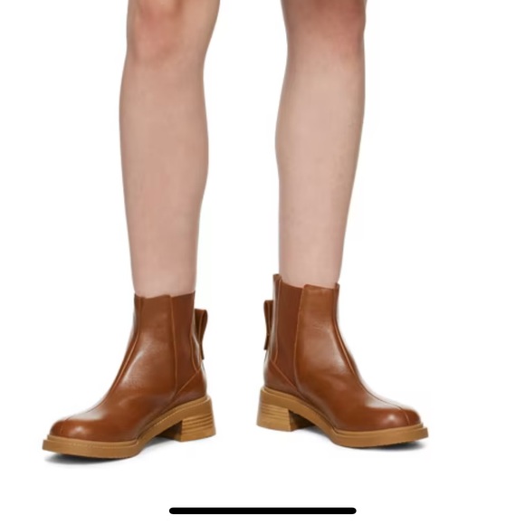 See by Chloe Tan Bonni Chelsea Boots new in box IT41 - Picture 2 of 11